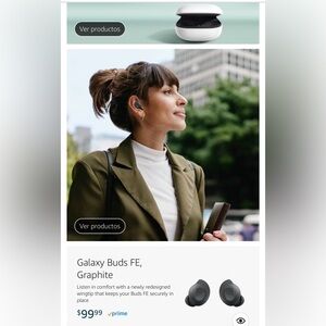 Galaxy Buds FE,
Graphite